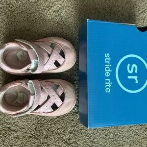Stride Rite Pink summer sandals toddler size 4.5